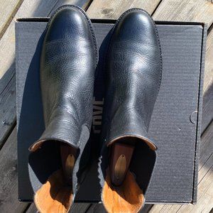 Frye, Seth Chelsea Boots, Black, size US 10.5